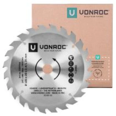 Circular saw blade 185x20mm – 24T – Suitable for wood | Universal
