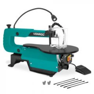 VONROC Figuurzaagmachine 120W | Incl. 6 zaagbladen