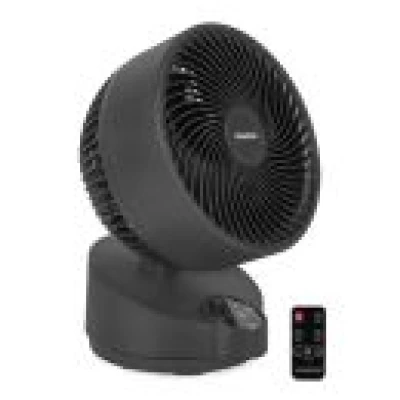 BREEZE Desk Fan - silent - black | Incl. remote control