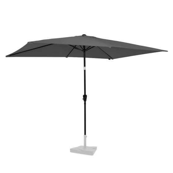 Parasol kopen? Grijze parasol rechthoekig | VONROC